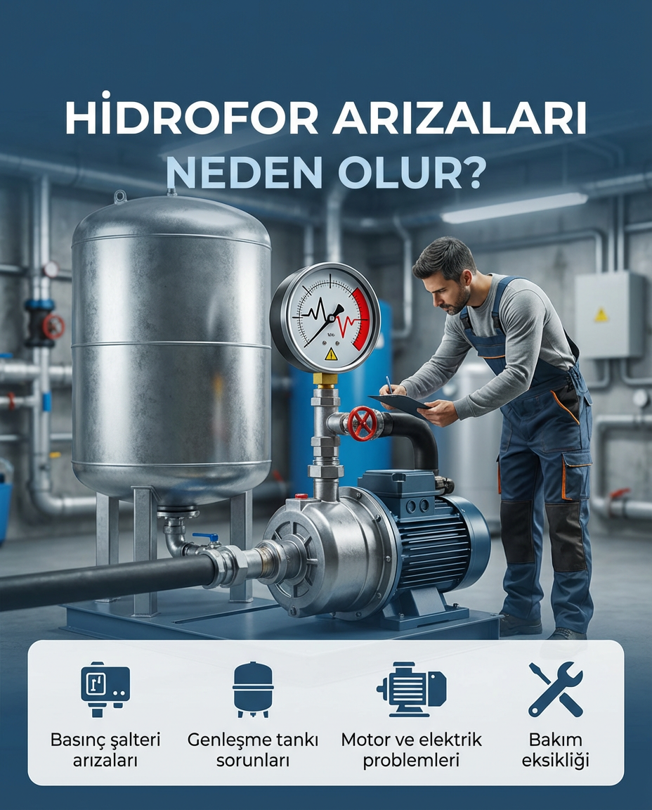 Hidrofor Arızaları Neden Olur?