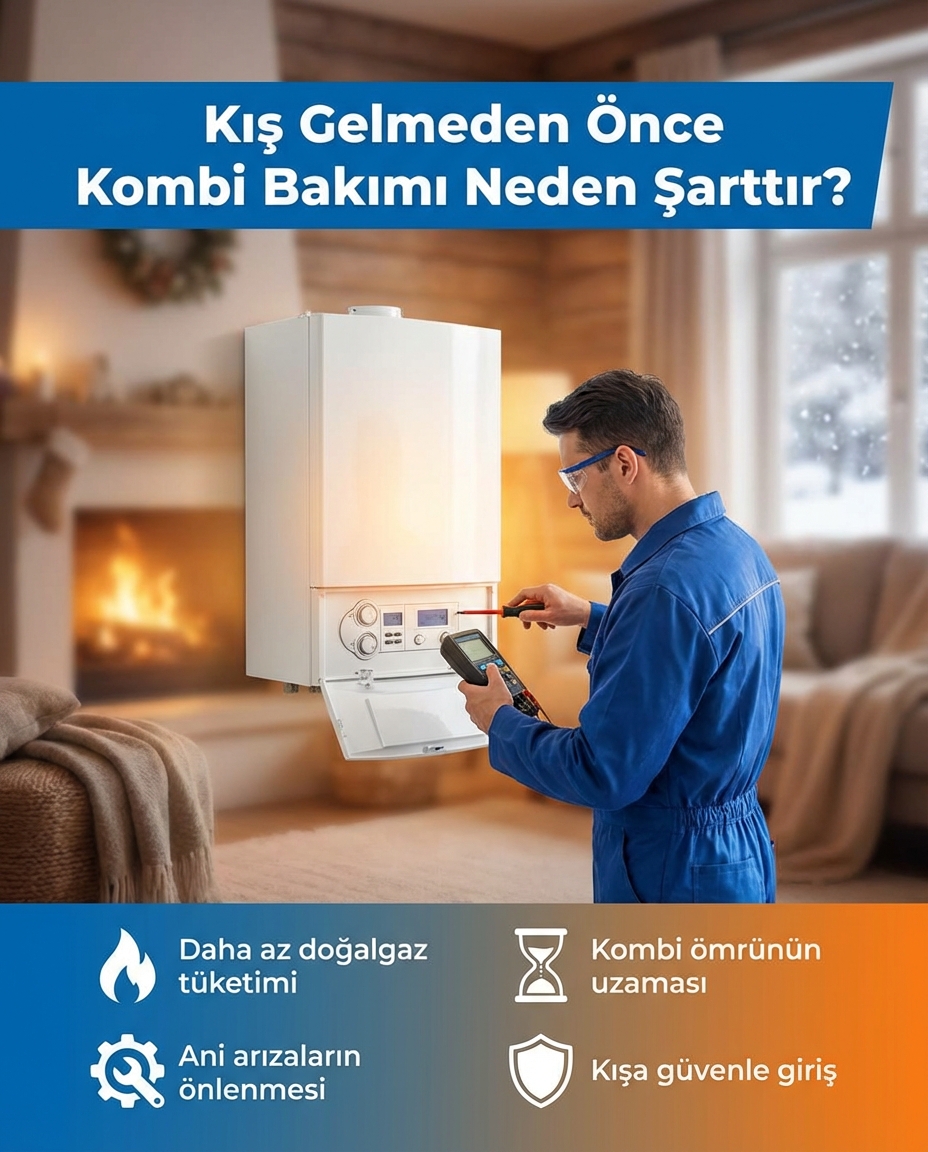 Kış Gelmeden Önce Kombi Bakımı Neden Şarttır?