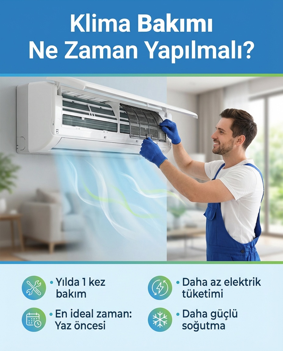 Klima Bakımı Ne Zaman Yapılmalı?