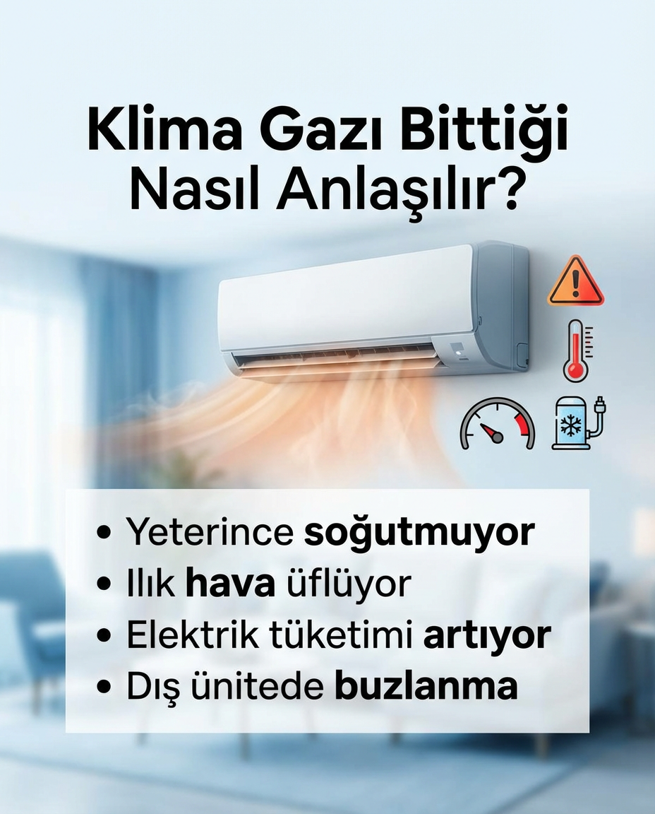 Klima Gazı Bittiği Nasıl Anlaşılır?